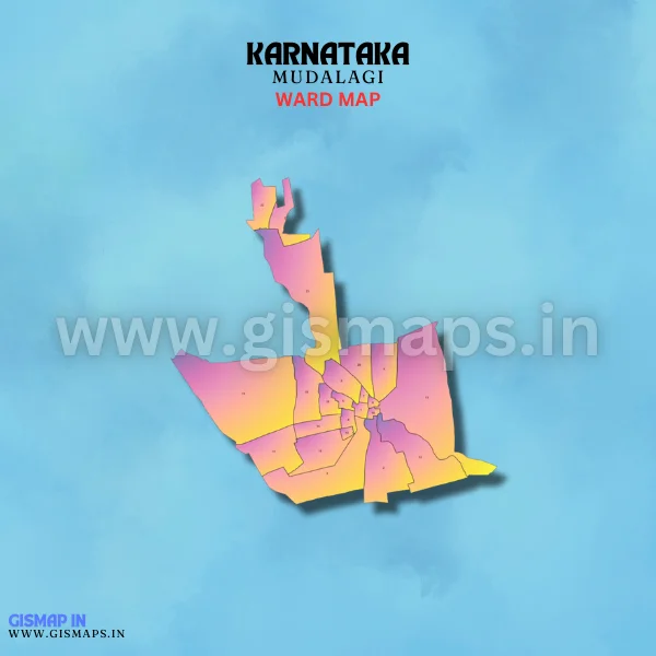 Mudalagi Ward Map (Karnataka)